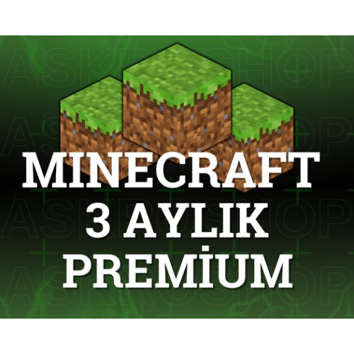  ⭐3 AYLIK Minecraft Premium Destek + Garanti